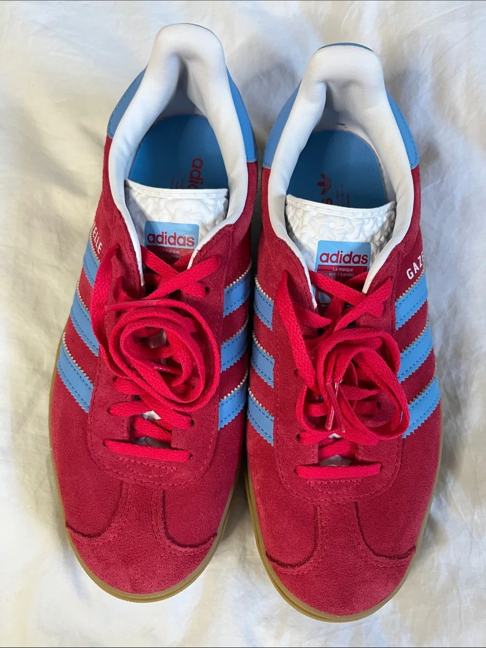 adidas Gazelle Bold Active Pink Blue Burst (Women's) size 7-7.5